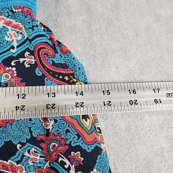 Lularoe Skirt Womens XS Multicolor Floral Flare Knee Length - Picture 3 of 7